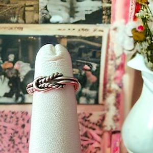 Silver Knot Toe Ring